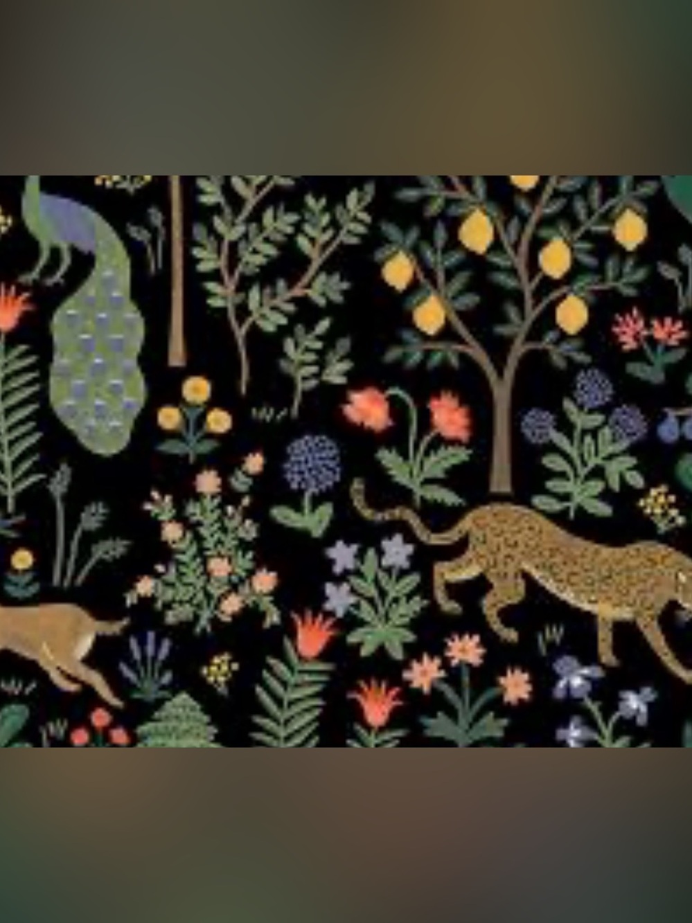 Rifle Paper Co. | Silk Scarf - minagerie - Picture 6 of 6